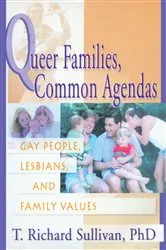 Book cover of Queer Families, Common Agendas by Richard Sullivan