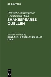 Book cover of Quellen zu König Lear by Rudolf Fischer