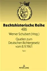 Book cover of Quellen zum Deutschen Richtergesetz vom 8.9.1961 by Unknown