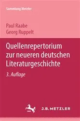 Book cover of Quellenrepertorium zur neueren deutschen Literaturgeschichte (3rd ed.) by Paul Raabe