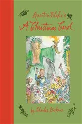 Book cover of Quentin Blake's A Christmas Carol by Charles Dickens