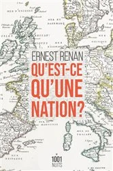 Book cover of Qu'est-ce qu'une nation ? by Ernest Renan