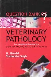 Book cover of Question Bank of Veterinary Pathology by M. Mondal