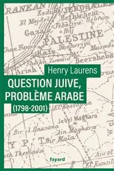 Book cover of Question juive, problème arabe (1798-2001) by Unknown