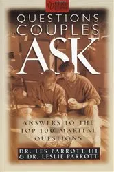 Book cover of Questions Couples Ask by Les and Leslie Parrott