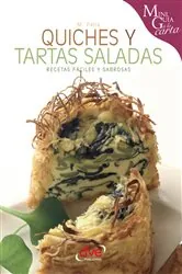 Book cover of Quiches y tartas saladas by Monica Palla