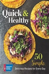 Book cover of Quick & Healthy by American Cancer Society