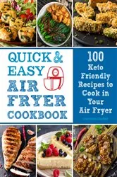 Book cover of Quick and Easy Air Fryer Cookbook by Carolina Cartier