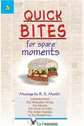 Book cover of Quick Bites for Spare Moments by R.K. MURTHI