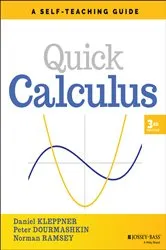 Book cover of Quick Calculus (3rd ed.) by Daniel Kleppner