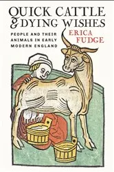 Book cover of Quick Cattle and Dying Wishes by Erica Fudge