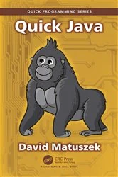 Book cover of Quick Java by David Matuszek