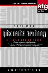Book cover of Quick Medical Terminology (4th ed.) by Shirley Soltesz Steiner