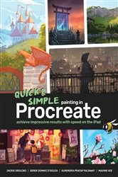 Book cover of Quick & Simple Painting in Procreate by Derek Domnic D'Souza
