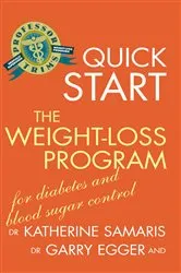 Book cover of Quick Start Weight Loss Program for Diabetics by Garry Egger