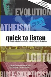 Book cover of Quick to Listen by Samuel Degner