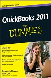 Book cover of QuickBooks 2011 For Dummies (18th ed.) by Stephen L. Nelson