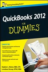 Book cover of QuickBooks 2012 For Dummies, UK Edition by Stephen L. Nelson