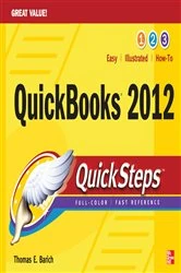 Book cover of QuickBooks 2012 QuickSteps by Thomas A. Barich