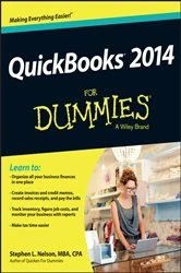 Book cover of QuickBooks 2014 For Dummies by Stephen L. Nelson