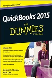 Book cover of QuickBooks 2015 For Dummies by Stephen L. Nelson