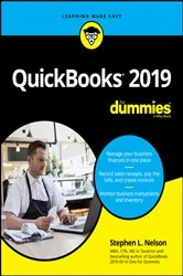 Book cover of QuickBooks 2019 For Dummies by Stephen L. Nelson