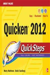 Book cover of Quicken 2012 QuickSteps by Martin S. Matthews