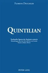 Book cover of Quintilian by Florens Deuchler