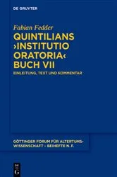 Book cover of Quintilians ›Institutio oratoria‹ Buch VII by Unknown