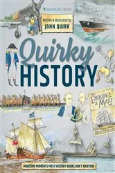 Book cover of Quirky History by Unknown