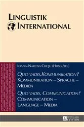 Book cover of «Quo vadis, Kommunikation?» Kommunikation – Sprache – Medien / «Quo vadis, Communication?» Communication – Language – Media by Heinrich Weber