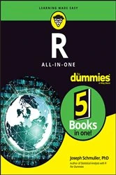 Book cover of R All-in-One For Dummies by Joseph Schmuller
