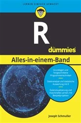 Book cover of R Alles-in-einem-Band für Dummies by Joseph Schmuller