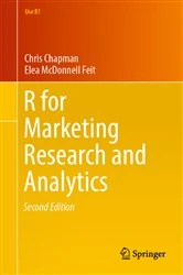 Book cover of R For Marketing Research and Analytics (2nd ed.) by Chris Chapman