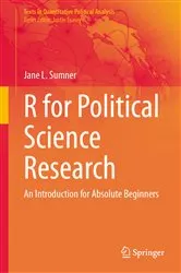 Book cover of R for Political Science Research by Jane L. Sumner