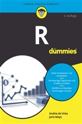 Book cover of R für Dummies (3rd ed.) by Andrie de Vries