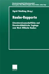 Book cover of Raabe-Rapporte by Sigrid Thielking