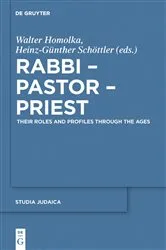 Book cover of Rabbi - Pastor - Priest by Walter Homolka