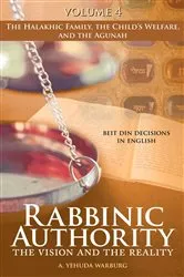 Book cover of Rabbinic Authority, Volume 4 by A. Yehuda Warburg