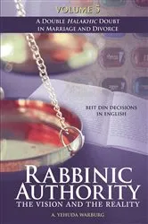 Book cover of Rabbinic Authority, Volume 5 by A. Yehuda Warburg