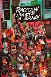 Book cover of Raccoon Starts A Band by Alex CF