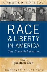 Book cover of Race and Liberty in America by Jonathan Bean