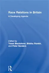 Book cover of Race Relations in Britain by Tessa Blackstone