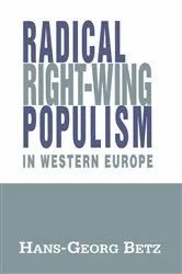 Book cover of Radical Right-Wing Populism in Western Europe by Hans-Georg Betz