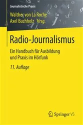 Book cover of Radio-Journalismus (11th ed.) by Walther von La Roche