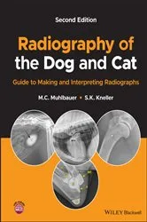 Book cover of Radiography of the Dog and Cat (2nd ed.) by M. C. Muhlbauer