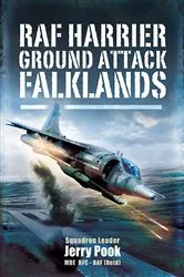 Book cover of RAF Harrier Ground Attack: Falklands by Jerry Pook