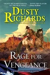 Book cover of Rage for Vengeance by Dusty Richards