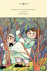 Book cover of Raggedy Ann in the Deep Deep Woods - Illustrated by Johnny Gruelle by Johnny Gruelle