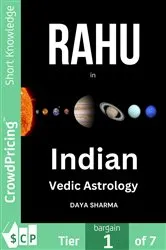 Book cover of Rahu in Indian Vedic Astrology by Daya Sharma